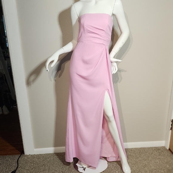 After Six Pink Strapless Gown for Prom - Picture 1 of 15